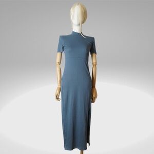 NTW Blue Zara Ribbed dress